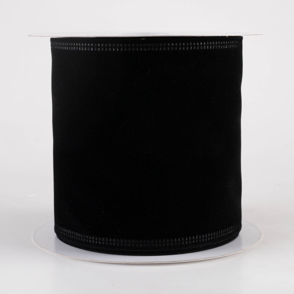 4" Value Velvet Ribbon: Black (10 Yards) Item Number: 131804-21
