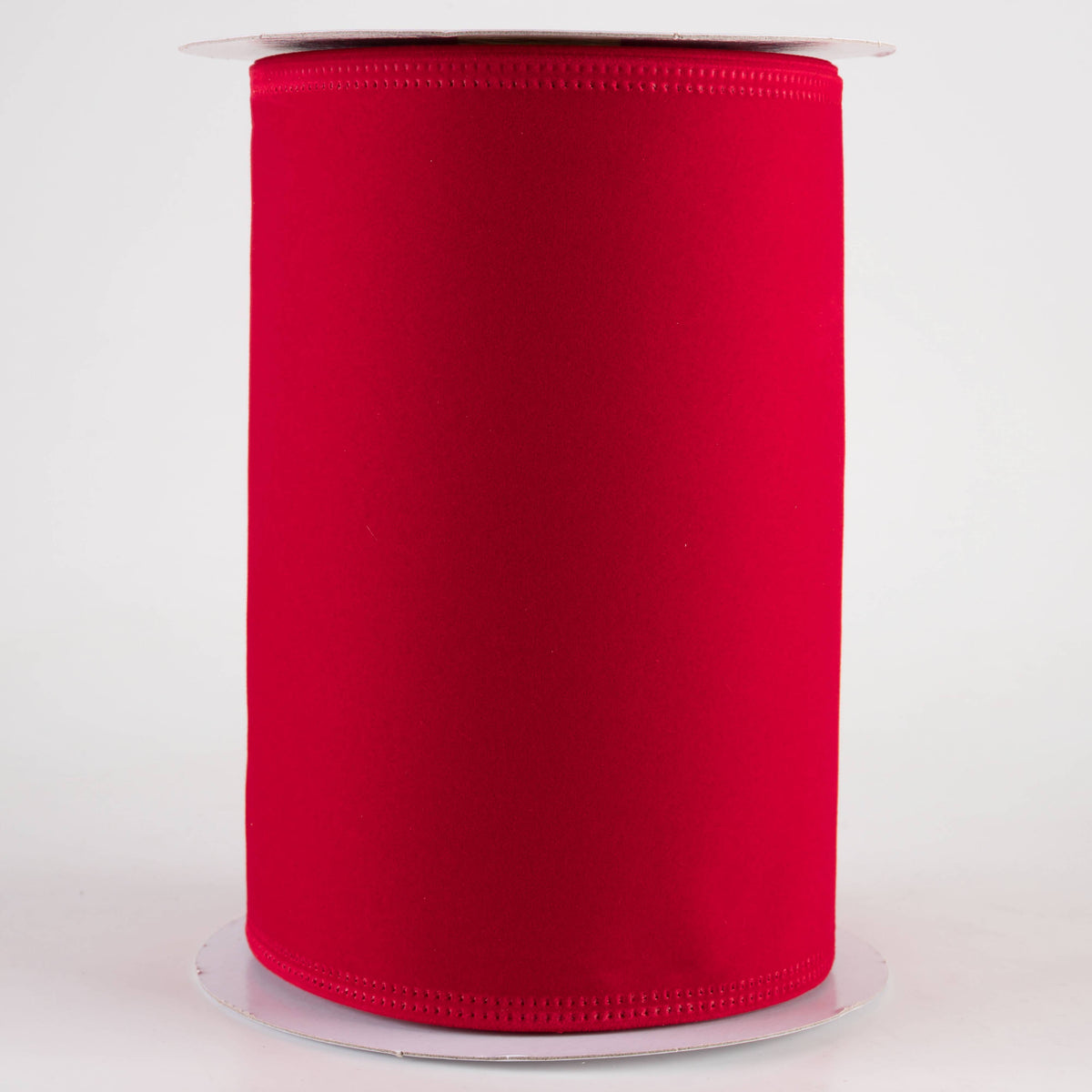 6" Value Velvet Ribbon: Bright Red (10 Yards) Item Number: 131806-13