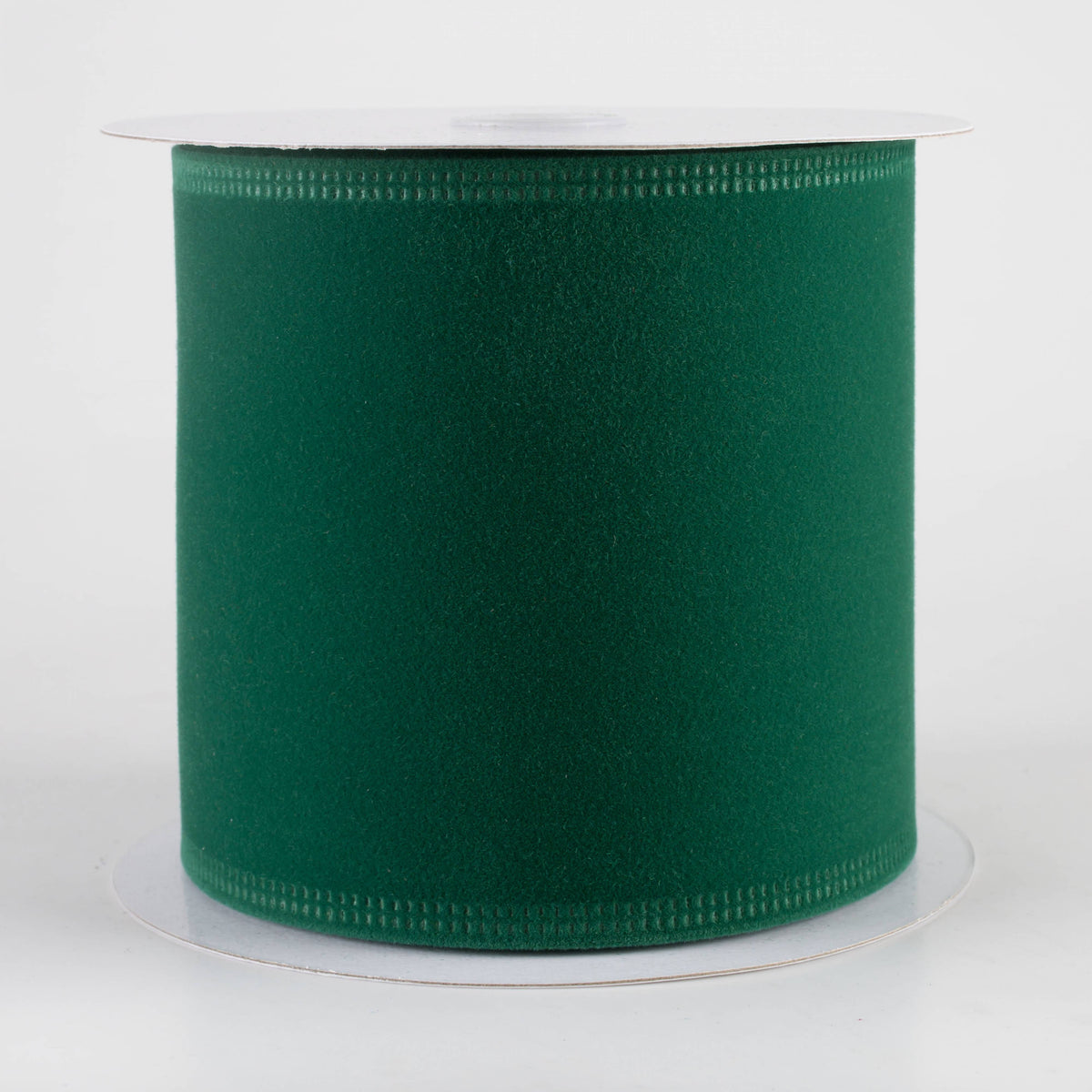 4" Value Velvet Ribbon: Emerald Green (10 Yards) Item Number: 131804-17