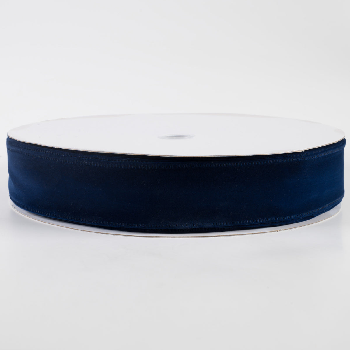 1.5" Velvet Ribbon: Navy Blue (50 Yards)