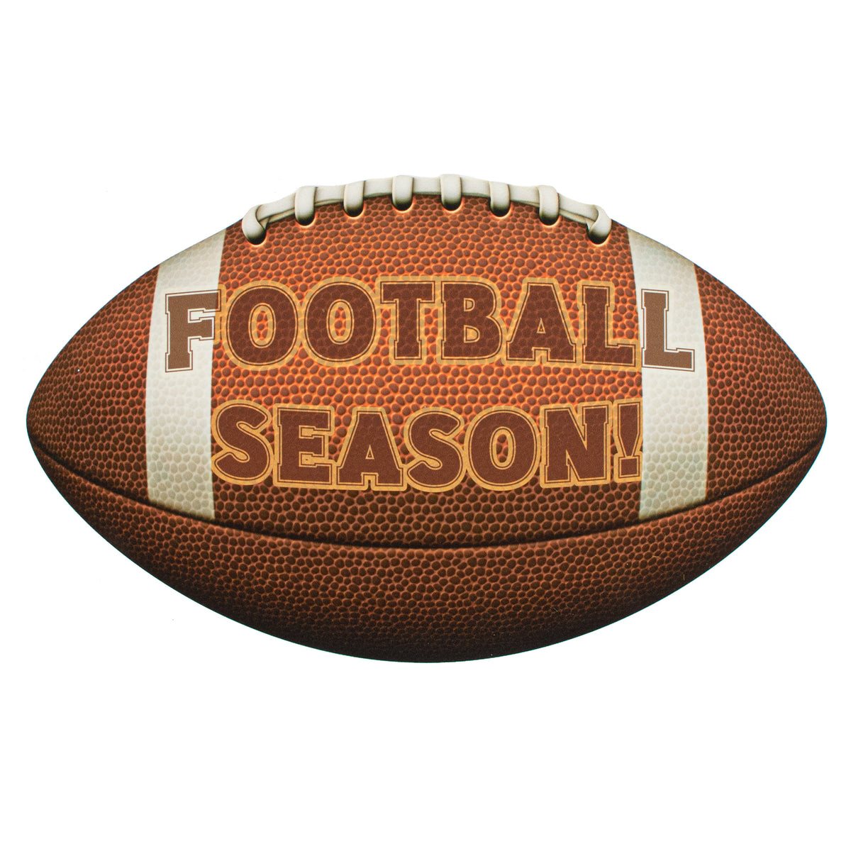 12" Waterproof Sign: Football Season Item Number: CD0981NH