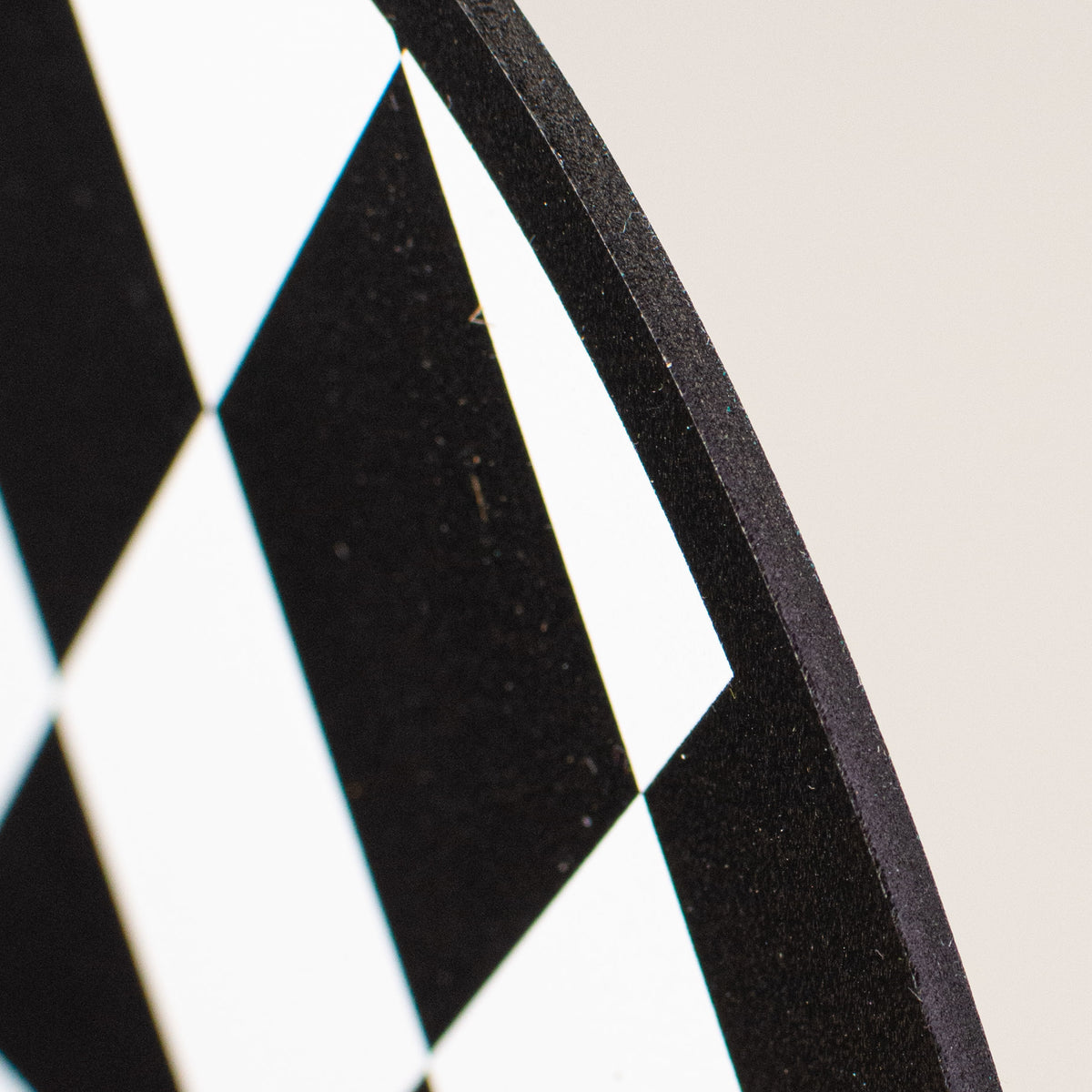 11" Waterproof Sign: Harlequin Happy Easter Egg detail photo 3