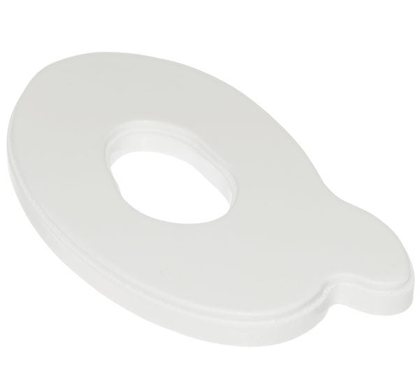 5" White Wood Letter- Baby Font: Q Lifestyle Photo