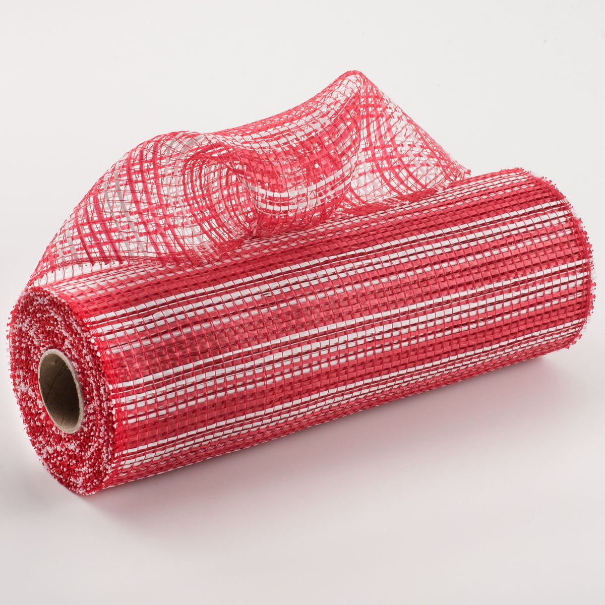 10" Wide Strip Mesh: Red & White Item Number: RE8902N5