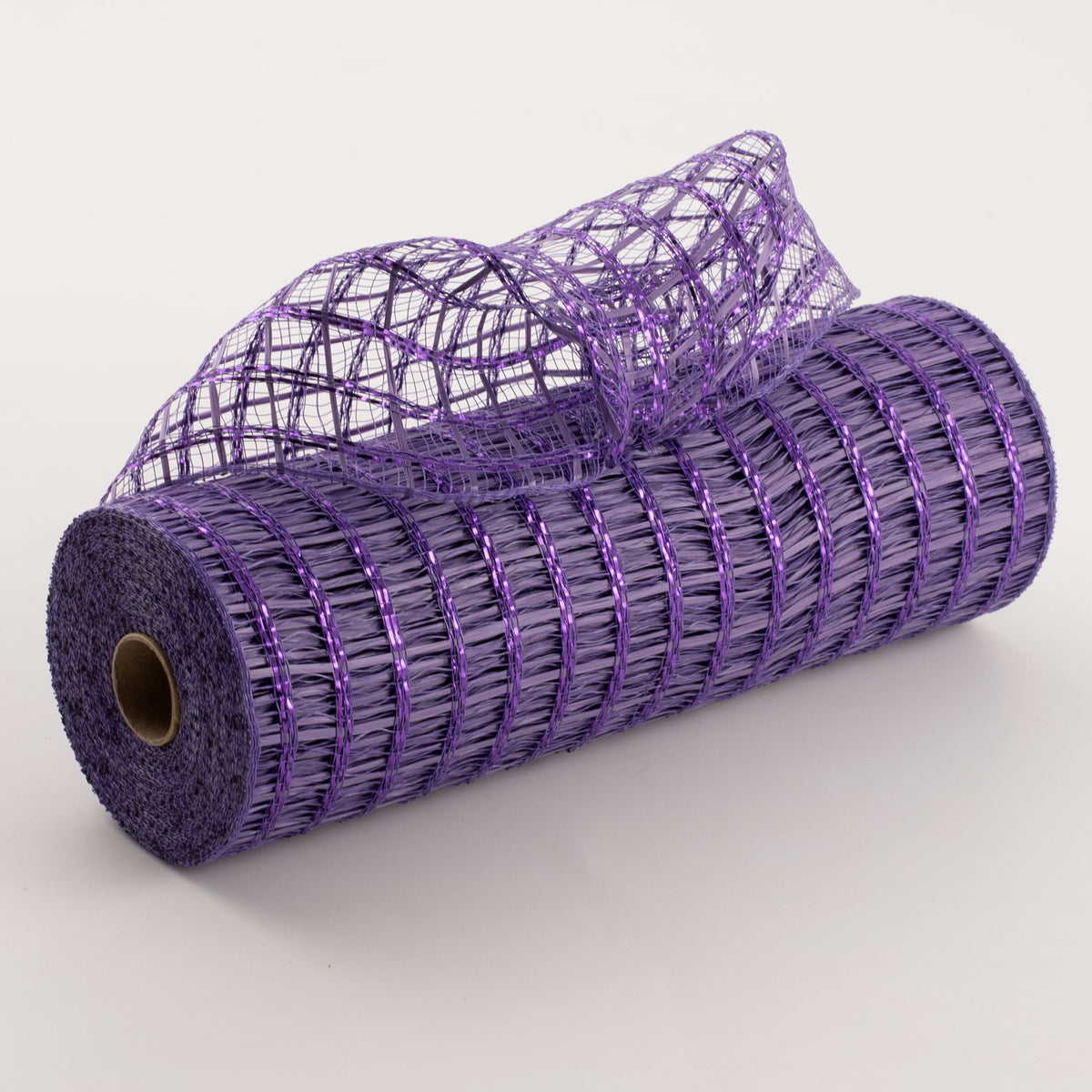 10" Wide Weave Metallic Mesh: Purple Item Number: XB104310-11