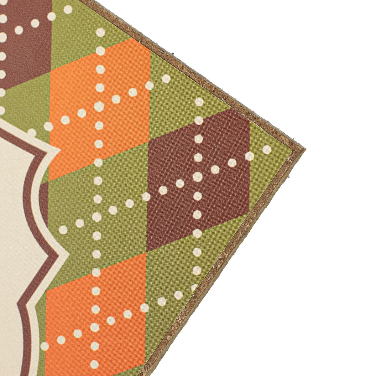 12" Wooden Sign: Autumn Leaves & Pumpkins detail photo 3