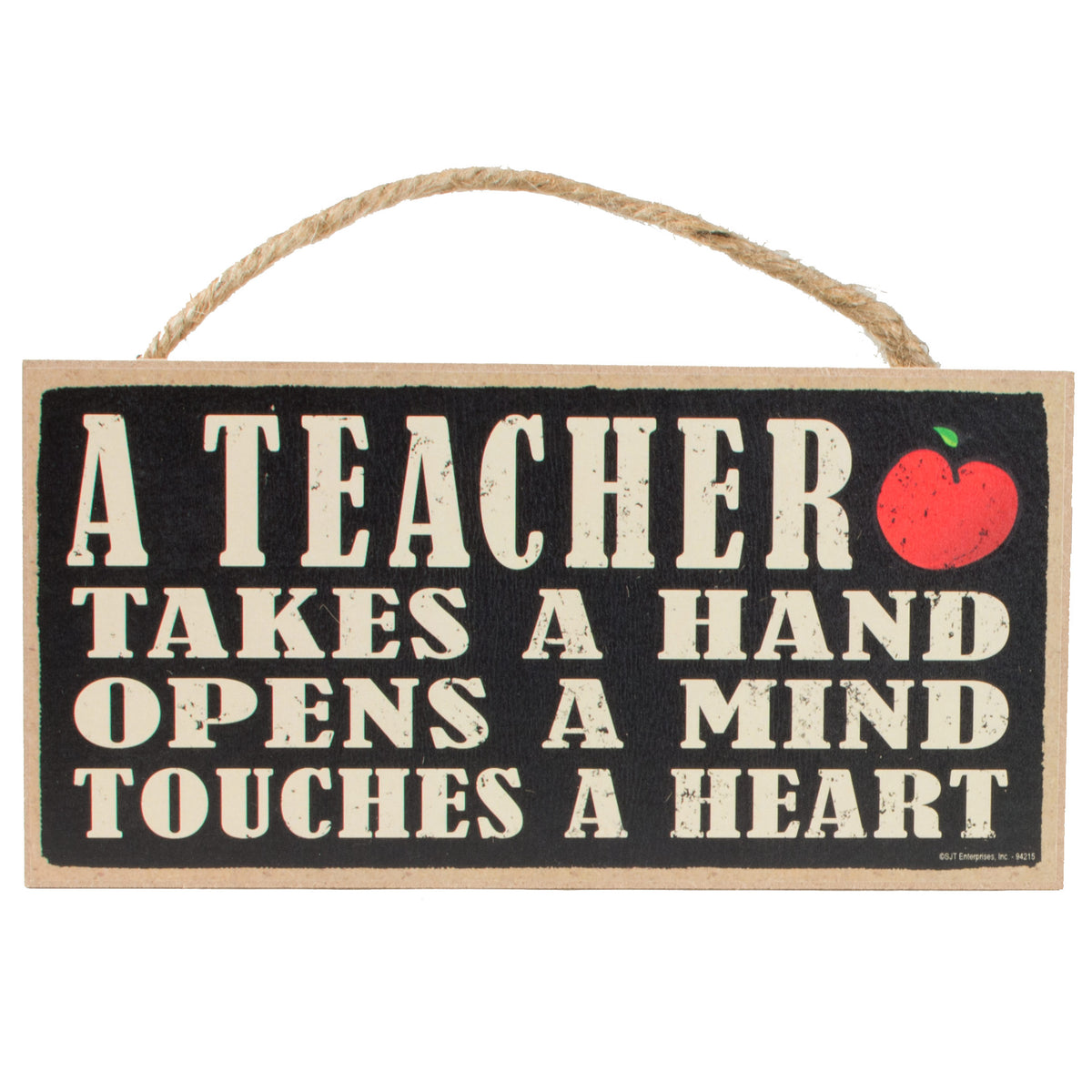 10" Wooden Sign: A Teacher Item Number: 94215