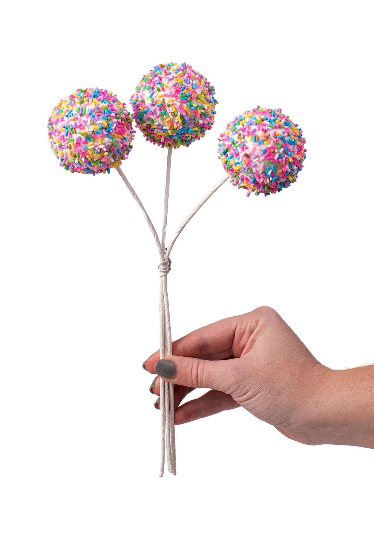 10" Wrapped Sprinkle Cake Pop Pick (3) detail photo 3